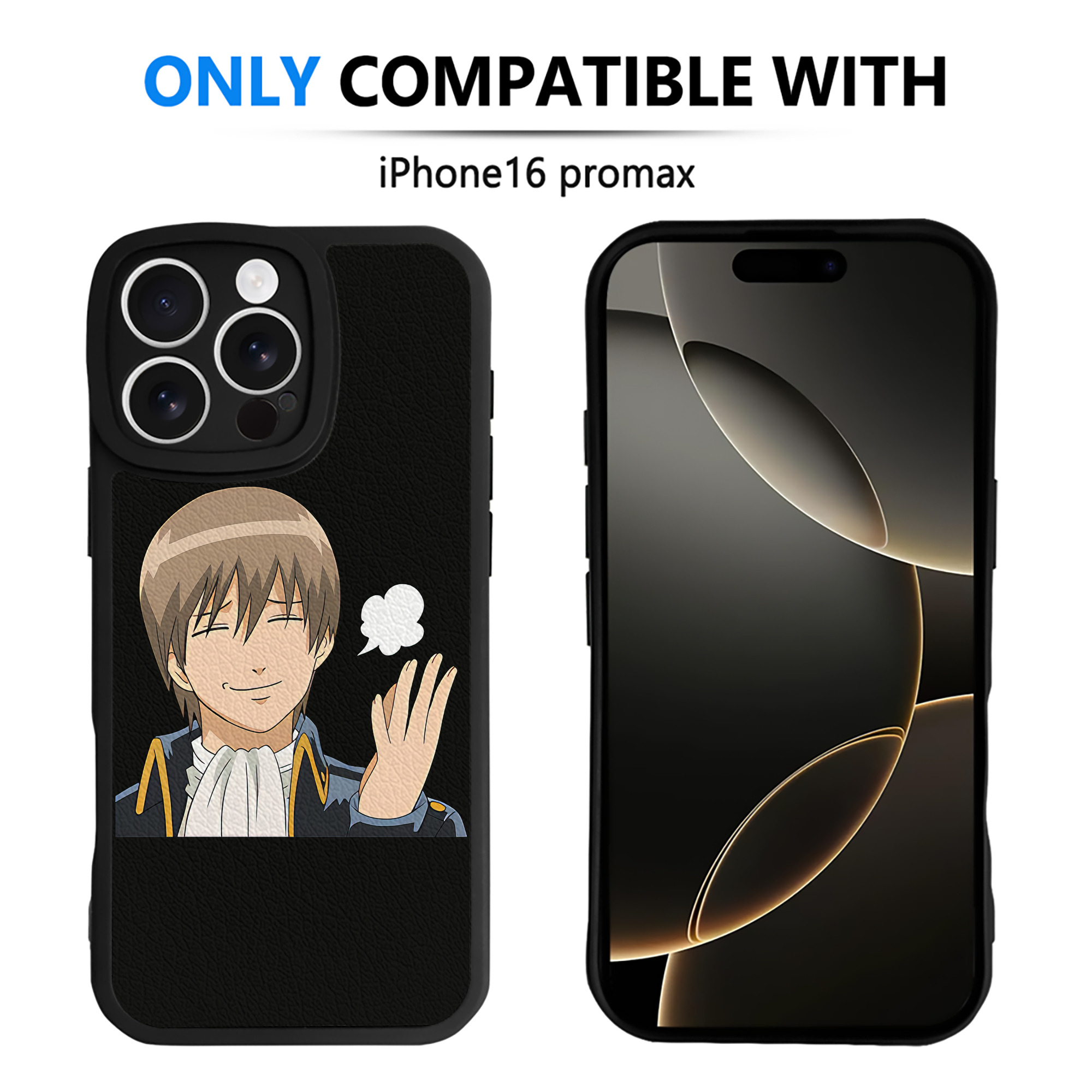 （画像用） ぎんたま 坂田銀時（さかたぎんとき） 神楽 志村新八（しむら しんぱち） GINTAMA Sakata Gintoki Kagura Shimura Shinpachi 【iPhone 16シリーズ対応】シリコンスマホケース（レザー調） 材質：シリコン